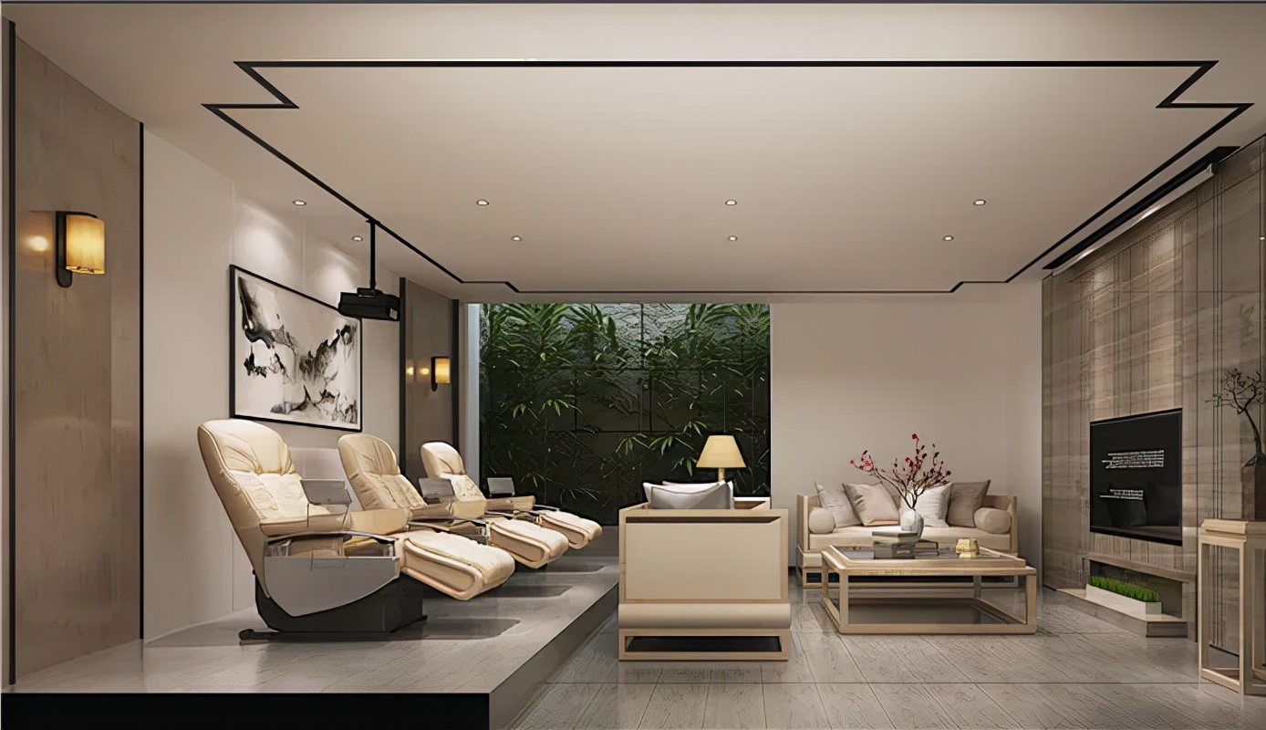 新中式风格配中式格条推拉门,新中式与现代风完美融合