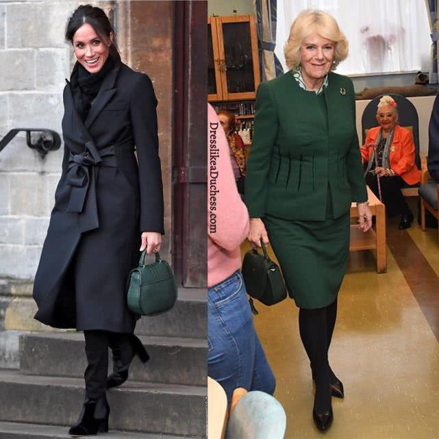 英国王妃梅根背的包包牌子,凯特王妃的单肩包