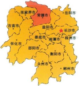 湖南省常德城市概况简介,湖南常德市总面积