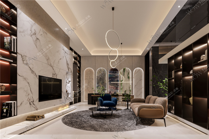 最具建筑感总部展厅亮相！华岩品致打造“百店百面”赋能“牛商”