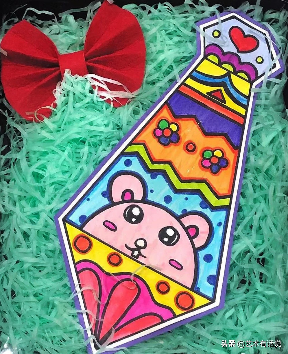 美术绘画创意父亲节,父亲节沉稳有爱的绘画素材