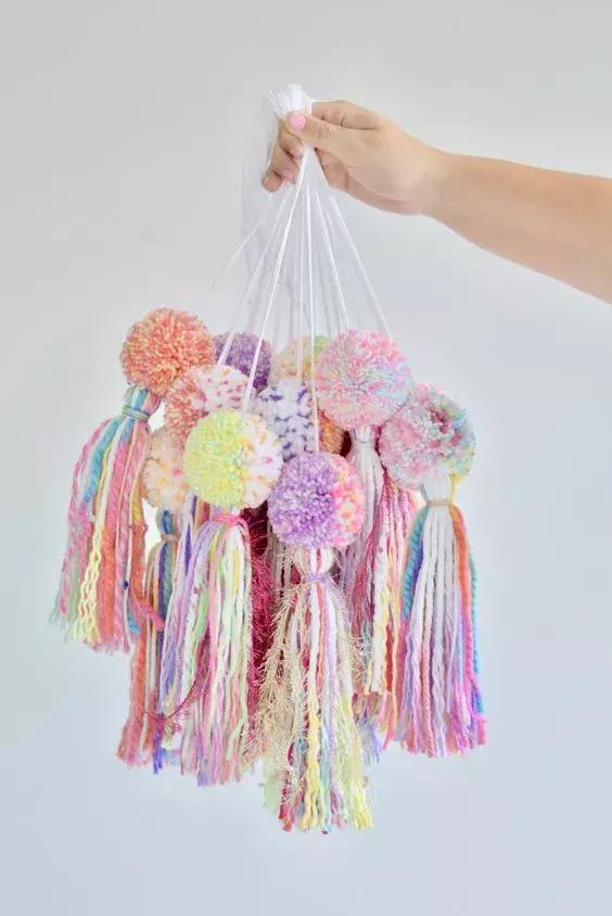 自制流苏装饰品,新家如何用流苏书签做装饰