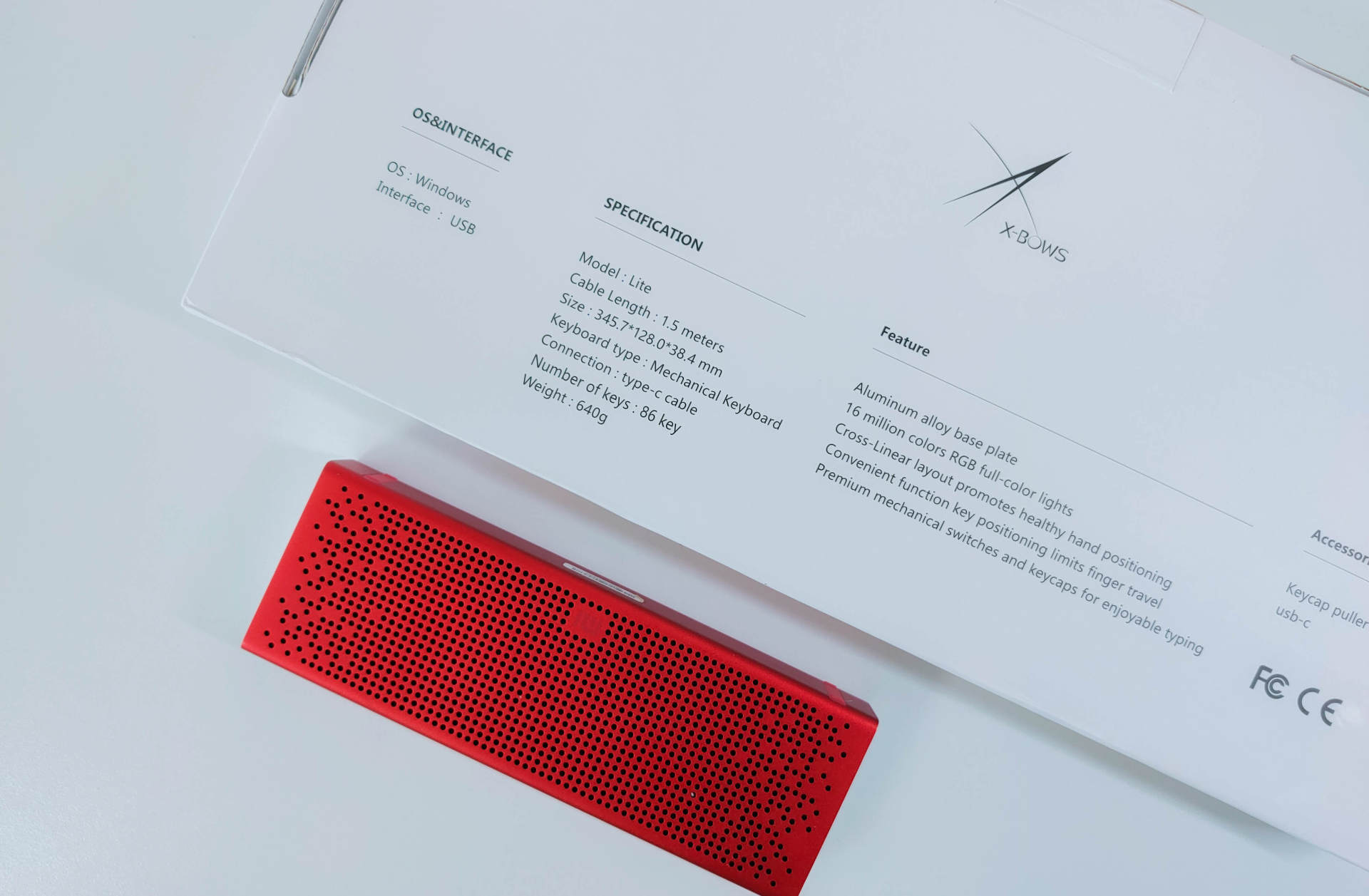 x-bows人体工学机械键盘试用体验,x-bowslite人体工程学键盘