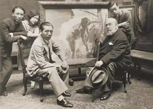 傅雷与刘海粟的关系,刘海粟和傅雷