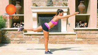 女健身动作基础教学燃脂,30分钟徒手hiit健身动作大全