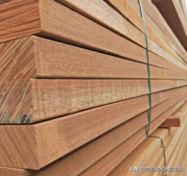 全屋定制常用木材（十二）——金丝柚木（黑木心莲）