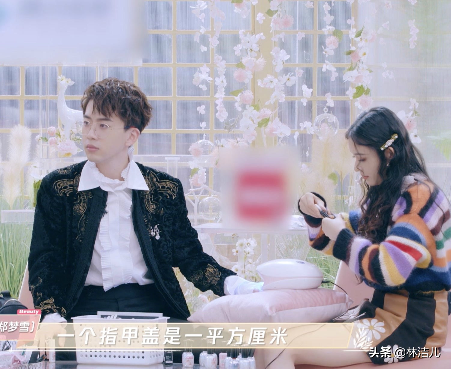 林允美甲教程完整版,林允弄美甲