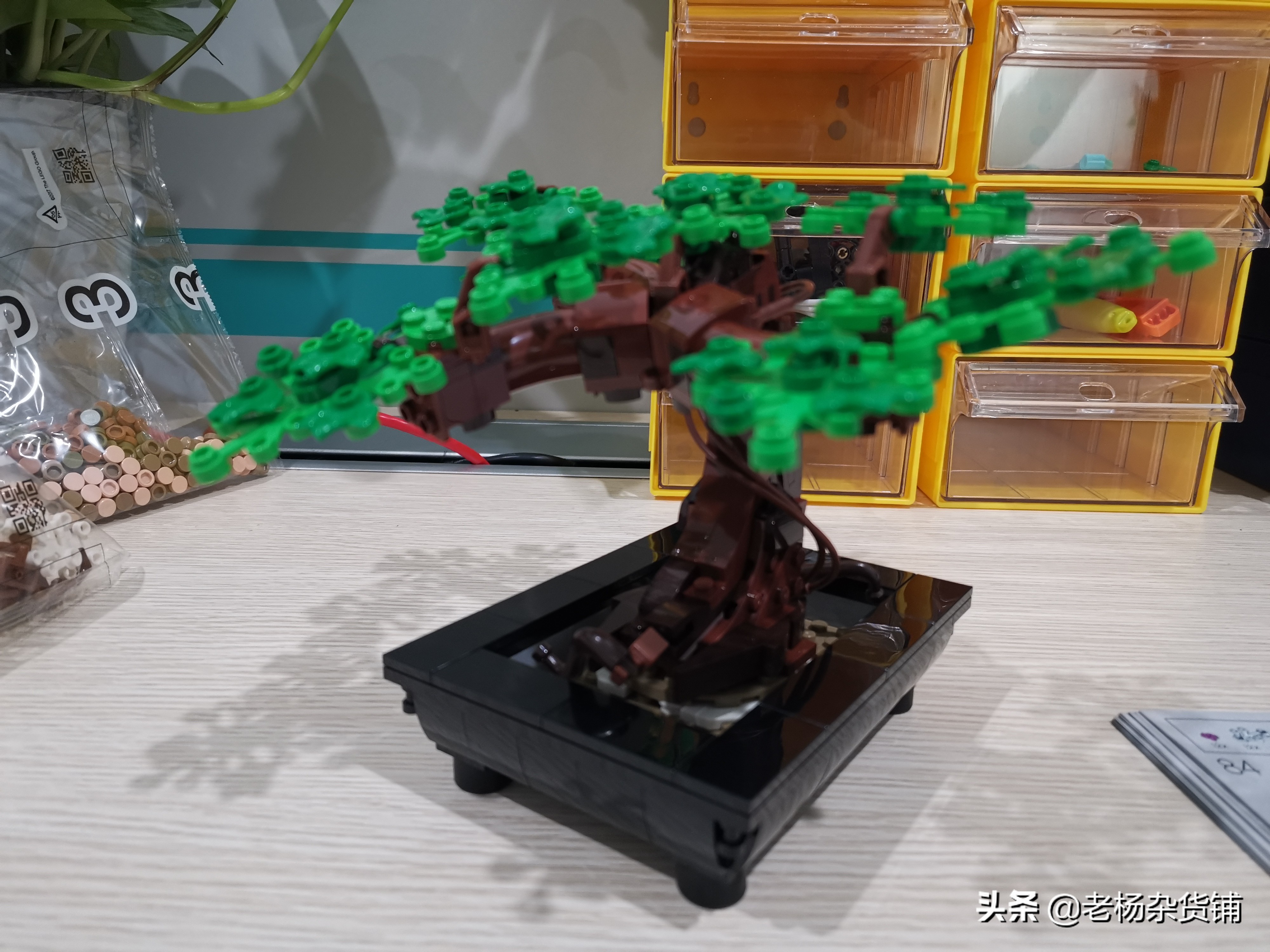 lego花卉艺术,lego乐高植物