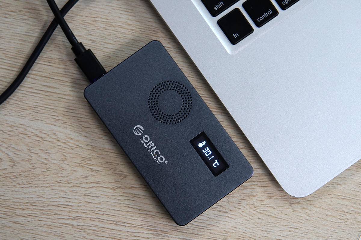 给硬盘盒装上风扇,小改变解决大问题,硬盘发热无需再忍