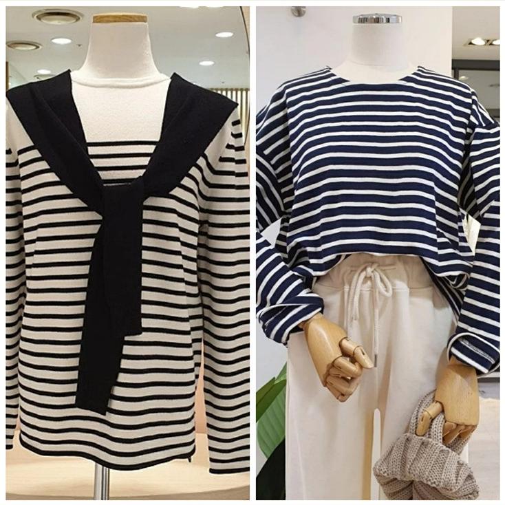 穿条纹衫该如何打造高级感,经典条纹衫的三种搭配