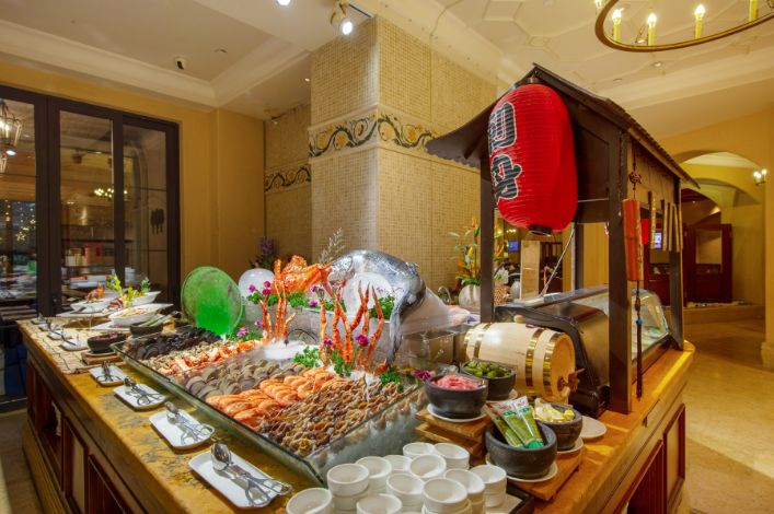 美林湖温泉酒店自助餐价格,广州美林湖温泉大酒店