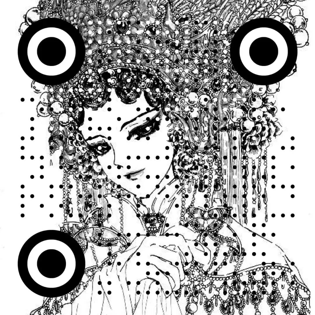 ai艺术风格二维码制作,艺术数字ai设计