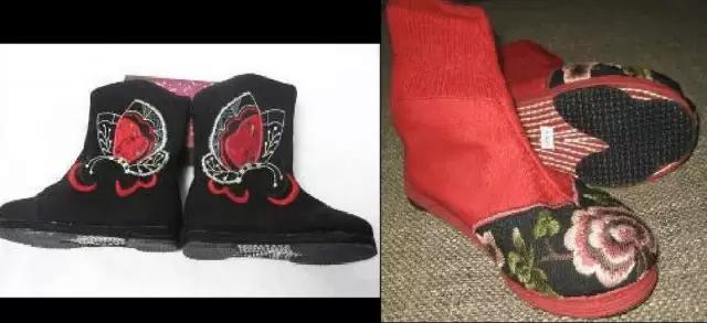 外地绣花鞋,古城绣花鞋