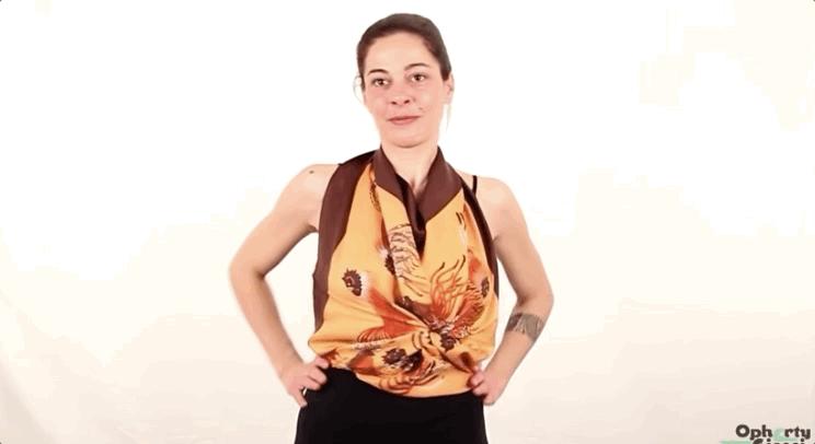 爱马仕丝巾绑法视频,爱马仕丝巾怎么绑好看