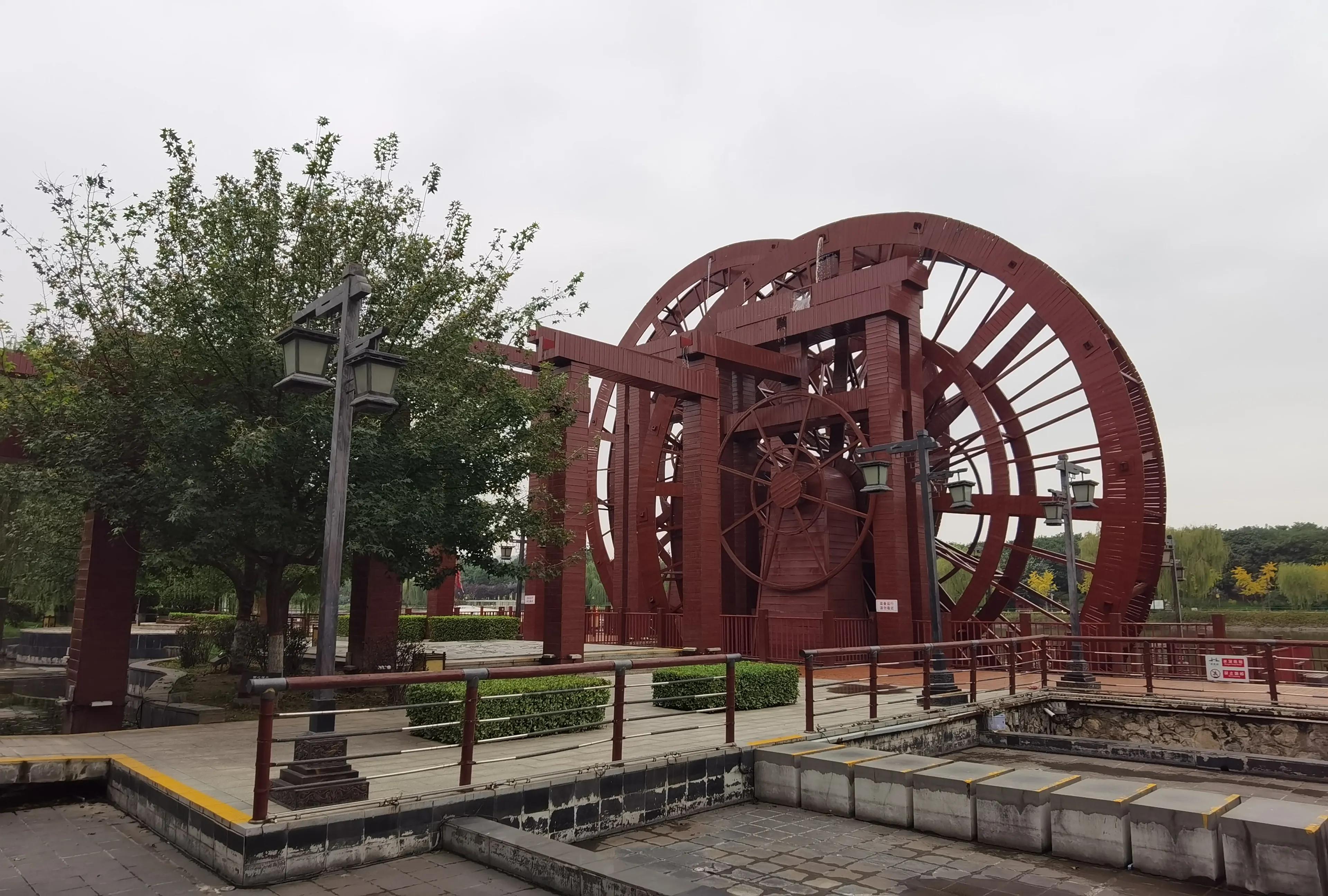 西安汉城湖风景区线路图,西安汉城湖风景区