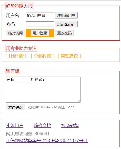 趋势交易选股方法,趋势交易法做几分钟