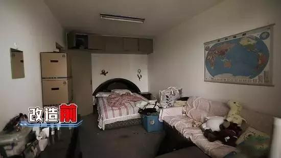 70平2室一厅奇葩户型,56平方两房一厅装修正方形户型