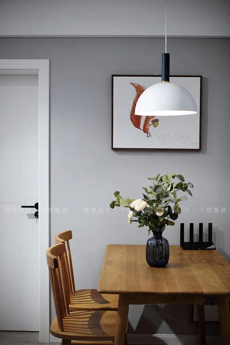 95平北欧风格感受幸福的味道,95平轻奢北欧风格