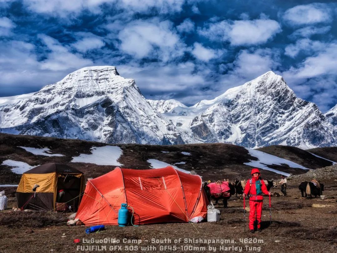 希夏邦马峰能看到珠峰吗,希夏邦玛峰珠峰