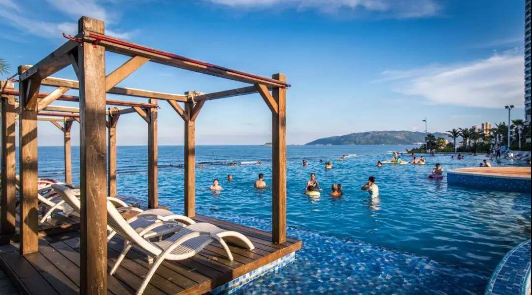 惠州双月湾这家5星级酒店买1赠1，2间海景房+SPA+无边际泳池仅999