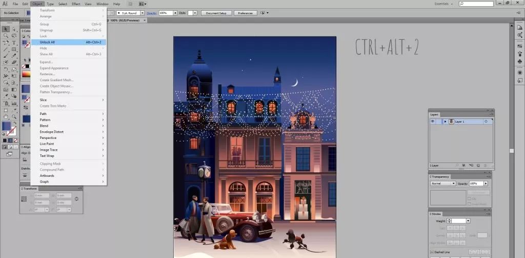 矢量图初学者教程,最好的矢量图制作教程