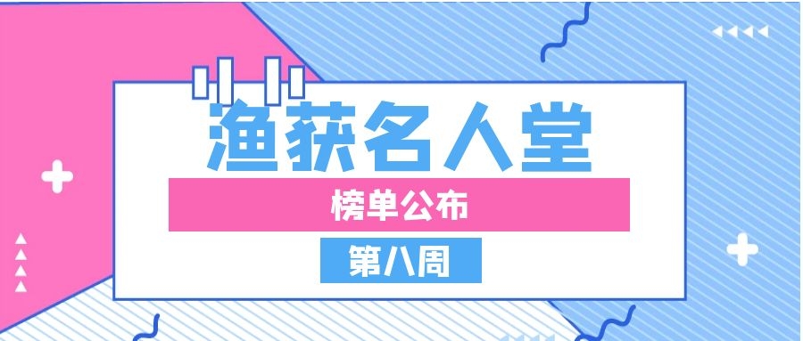 「渔获名人堂周榜」这两位粉丝钓友，你们太牛了