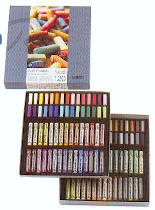 色粉笔调色技巧和方法,色粉笔画完怎么保管