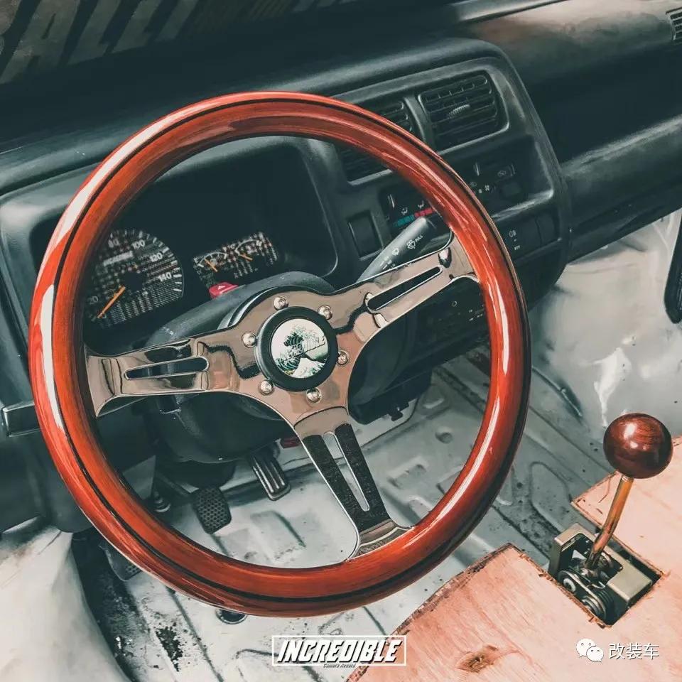 这动手能力也太强了！车友纯手工打造纯粹JDM小货车