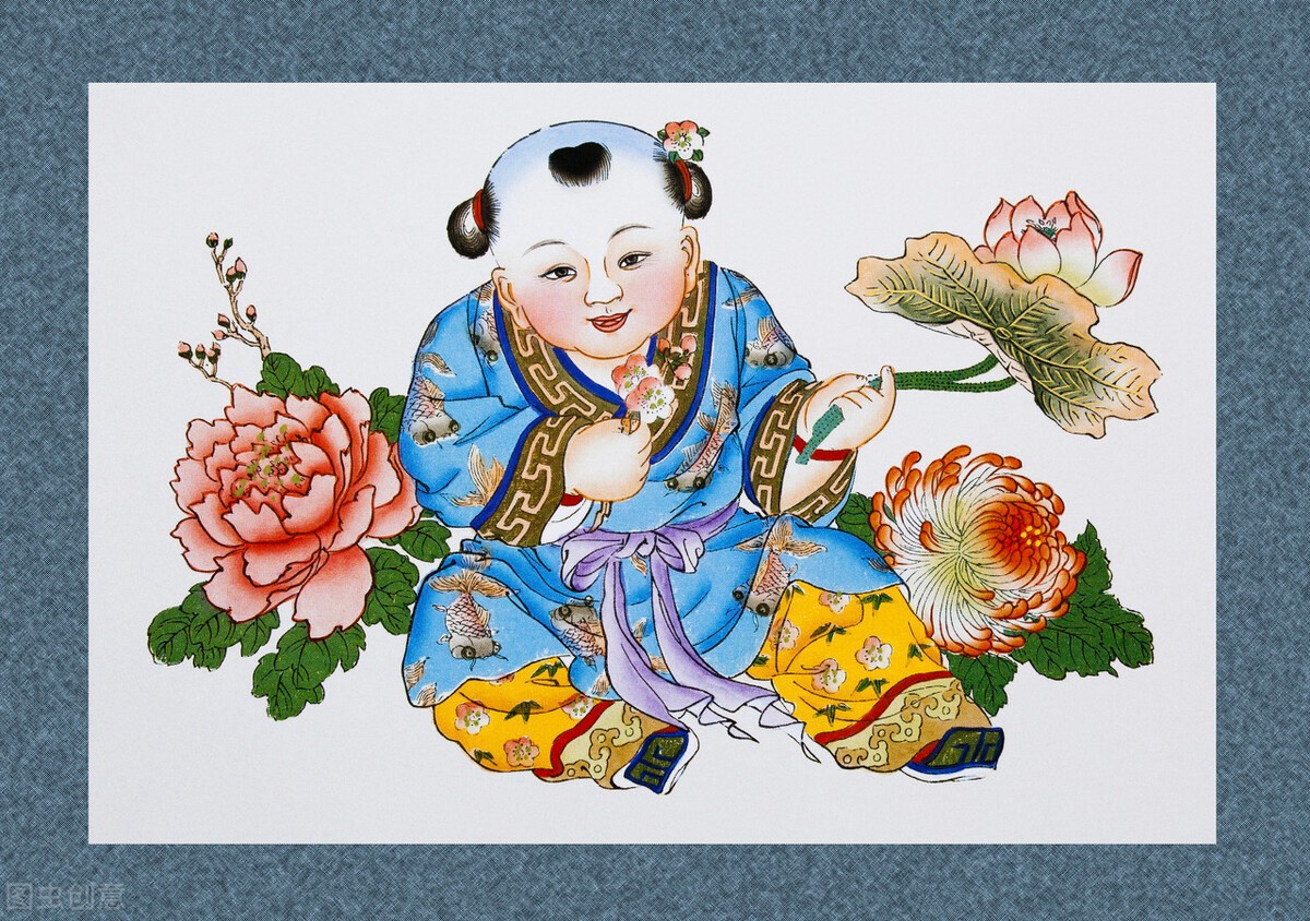 一把古风折扇,天津杨柳青折扇