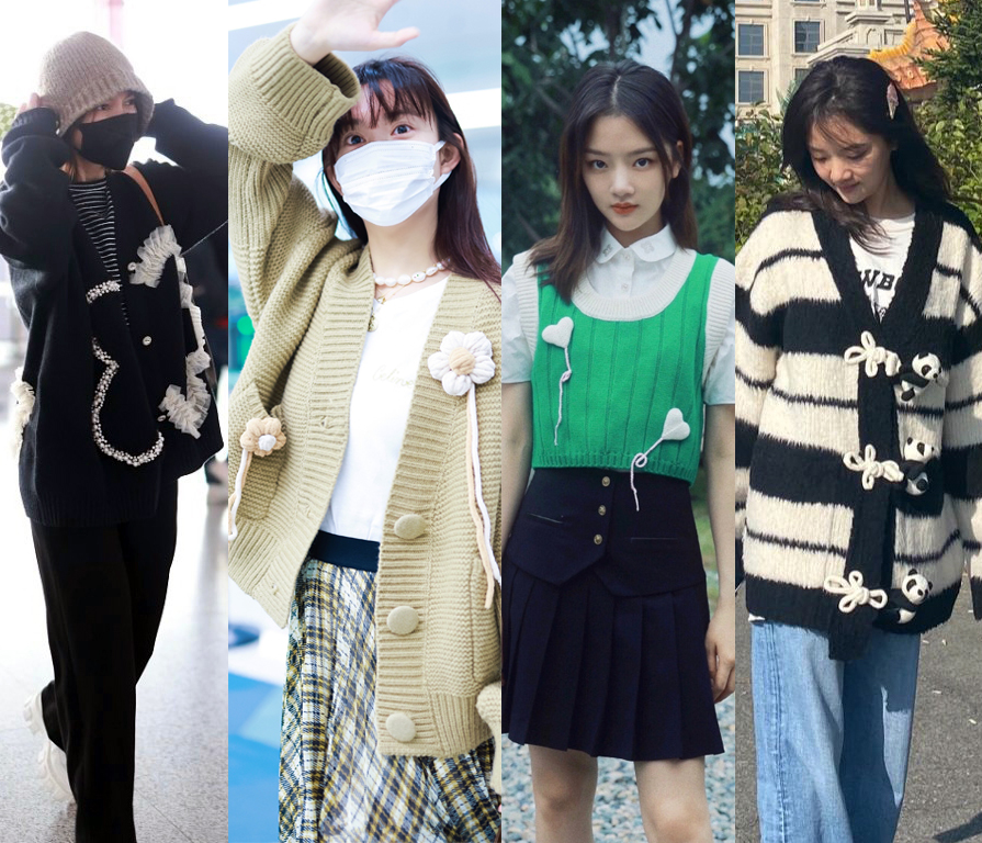 毛衣穿搭女秋冬oversize,毛衣穿搭女秋冬修身长款针织