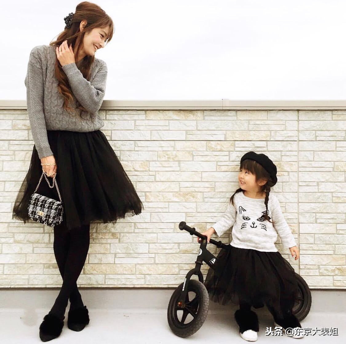 又想骗我生女儿韩剧,高级感穿搭博主推荐亲子装