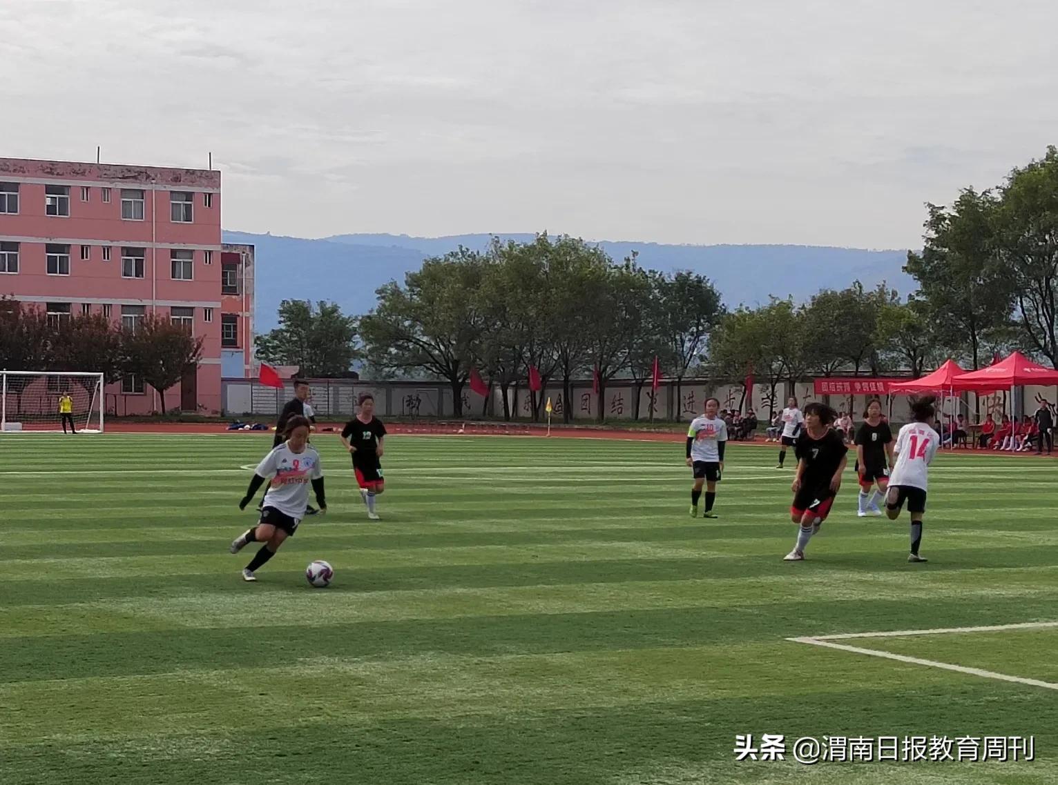 临渭区初中足球联赛,育红中学校园足球赛