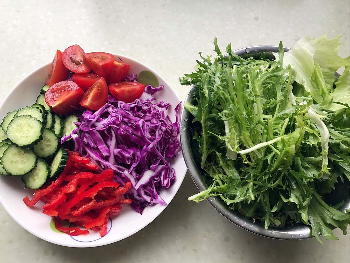 紫甘蓝拌豆腐皮,紫甘蓝拌豆腐皮教学