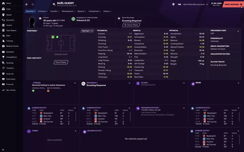 fm2021开档必签球员推荐,fm2021开档必签年轻妖人