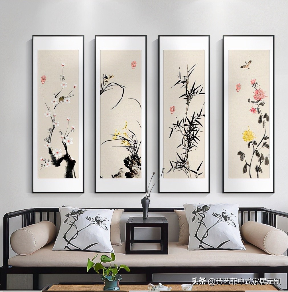 中式艺术挂画,中式字画挂画