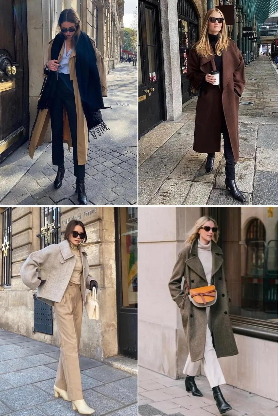 小短靴洋气又高级2023,简约大气的风格才是最高级的时髦