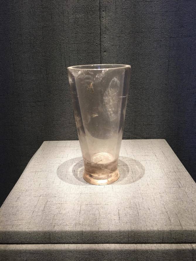 战国水晶杯考古现场,战国水晶杯出土记录