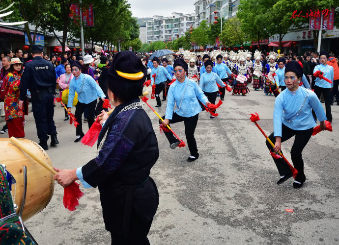 台江苗族姊妹节巡游,台江苗族姊妹节苗族服装