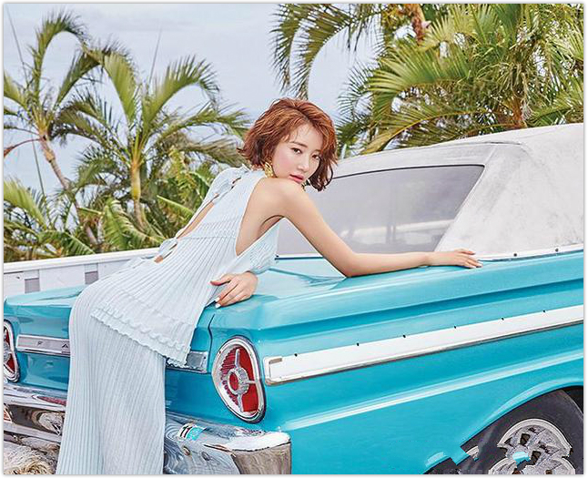 高俊熙短发造型图片,女演员高俊熙长发高清美图