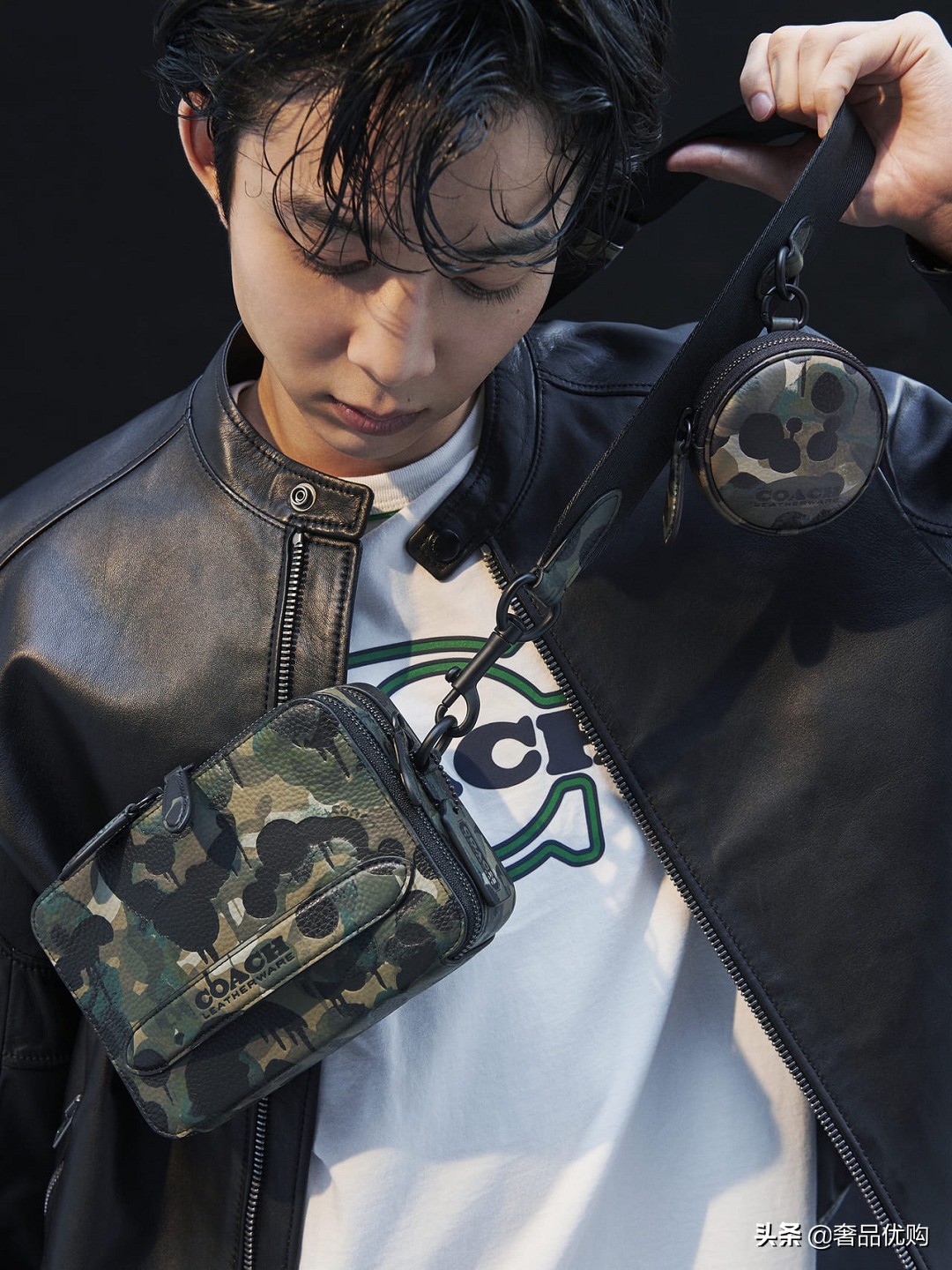 coach迷彩外套,coach最新早秋款卫衣