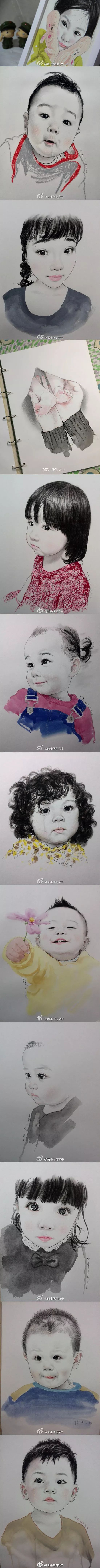 适合孩子写生的画法,儿童画如何快速临摹