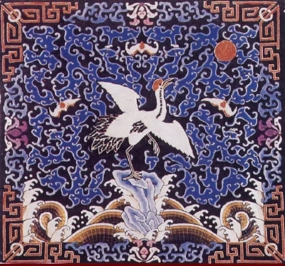 古代文官服图案大全,清朝官服上的合适纹样