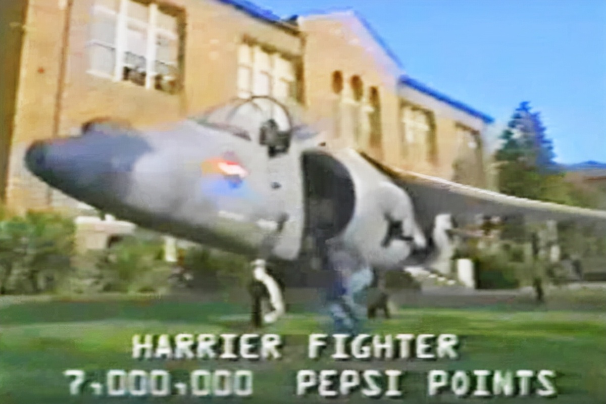 百事可乐广告兑换战斗机结果,百事可乐承诺700万积分换一架飞机