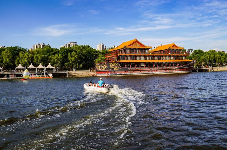 城市副中心美丽夜景,城市副中心美景