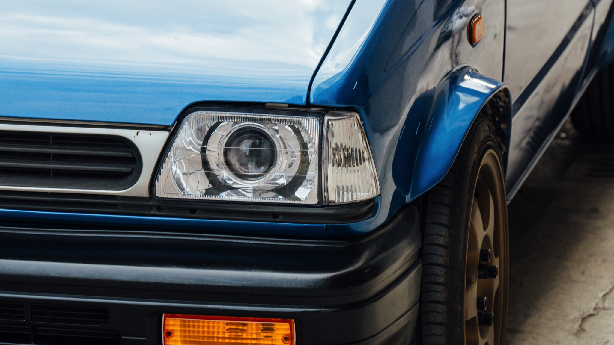 铃木奥拓自己买改装件,一万内铃木奥拓