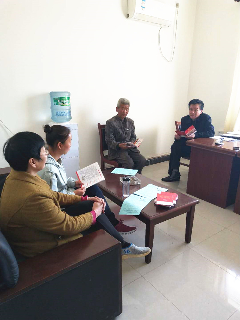 富平法院庄里法庭：扫黑除恶再推进平安庄里共创建（图）