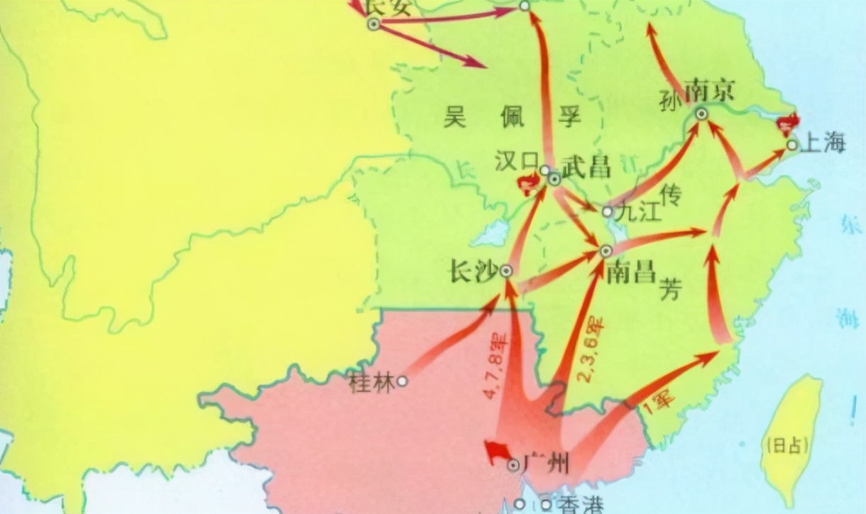 从宁汉分裂到宁汉合流，国民*党**分合如同儿戏？症结在蒋介石