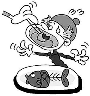 儿童卡鱼刺正确做法,鱼翅的正确做法