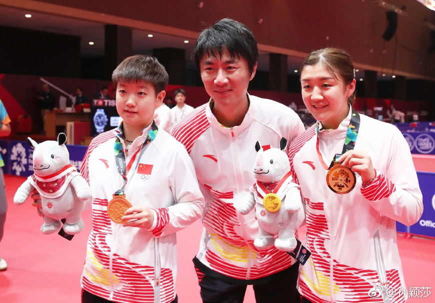 孙颖莎主管教练敲定官宣,孙颖莎最新消息孙颖莎的教练