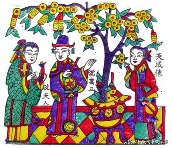 过年入户门挂钱的讲究,过年门口挂钱讲究